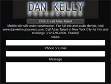 Tablet Screenshot of dankellyproductions.com
